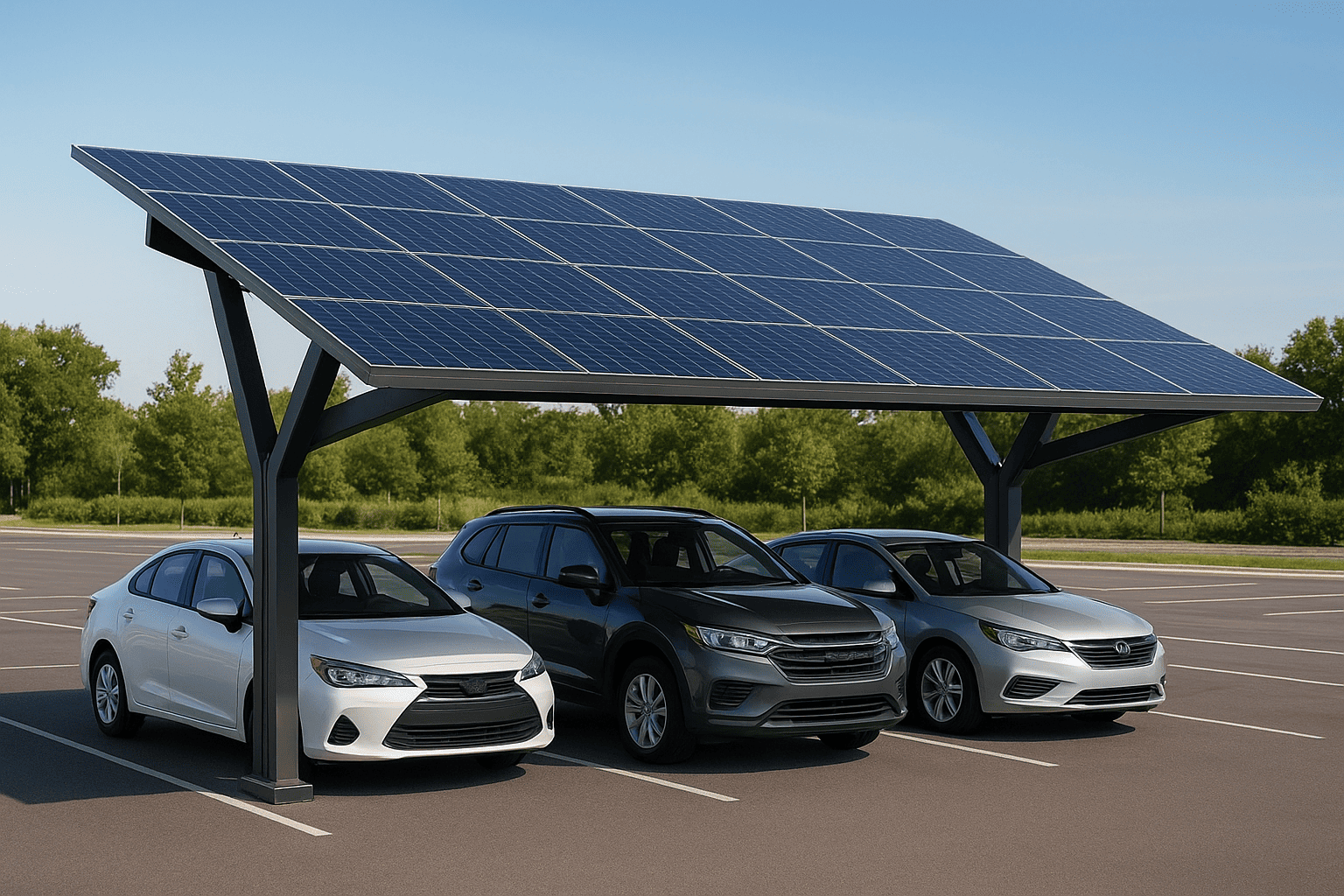 Recopilamos en este post todo lo relevante sobre las marquesinas solares fotovoltaicas, a modo de guía para tu consulta